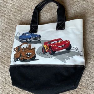 Pottery Barn Kids Cars tote bag